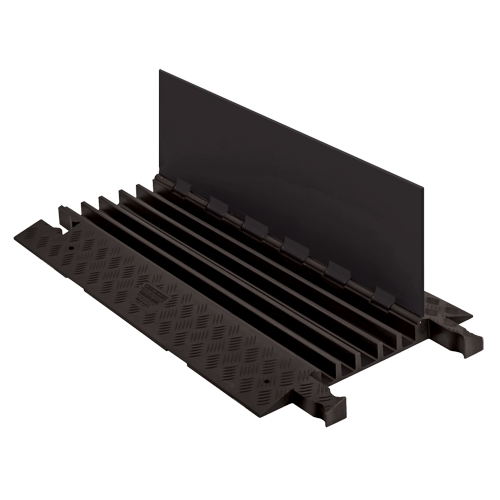 Guard Dog&reg; Cable Protector, 5 Channels, 36" L x 19.75" W x 1.25" H Chandler Sales