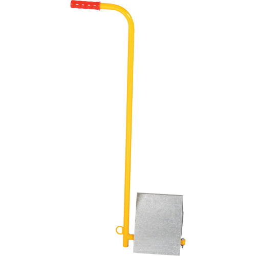 Cale de roues en aluminium avec poign&eacute;e, 7" la x 11-7/8" p x 7-11/16" h Chandler Sales