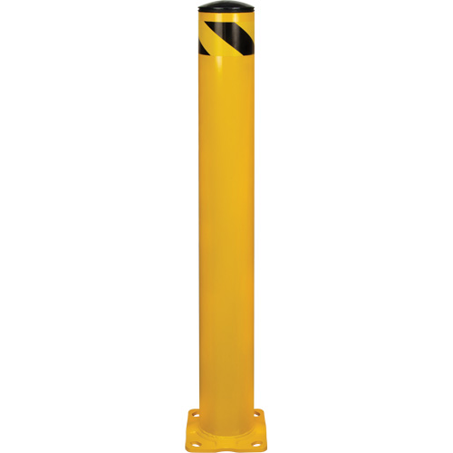 Butoir de s&eacute;curit&eacute;, Acier, 42" h x 5-1/2" la, Jaune Chandler Sales