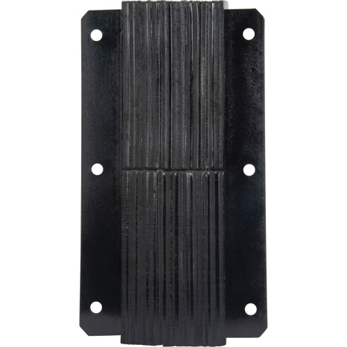 Laminated Dock Bumpers, Vertical, Rubber, 11" W x 4" D x 24" H Chandler Sales