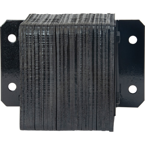 Butoirs de quai lamell&eacute;s, Horizontal, Caoutchouc, 12" la x 6" p x 10" h Chandler Sales