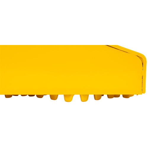 Ice Chocks, Steel, Yellow, 8-1/16" W x 10-5/8" D x 8-13/16" H Chandler Sales