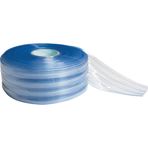 Low-Temperature Ribbed Strip Curtain, 164' x 8" x 0.08" Chandler Sales