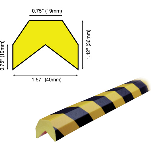AA Profile 5M Corner Protection Bumper Guard Chandler Sales