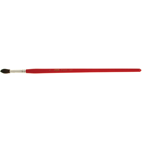 Pinceau de forme ronde pour marquage, Largeur de la brosse de 9/32", Soie de chameau, Manche &agrave; Bois Chandler Sales