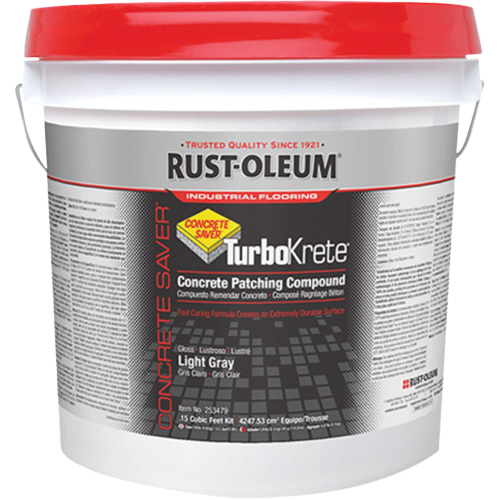 TurboKrete&reg; Concrete Patch Compound Kit, Grey Chandler Sales