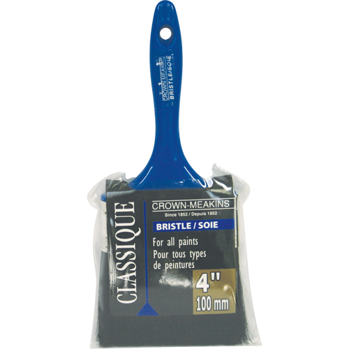 Pinceau classique, Soies, Manche Plastique, Largeur de 4" Chandler Sales