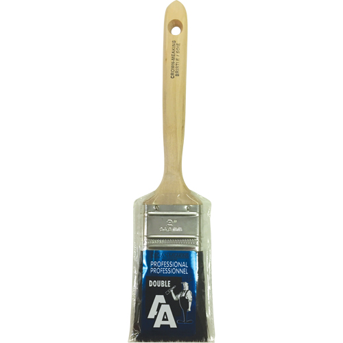 Straight Sash Paint Brush, Bristle, Wood Handle, 2" Width Chandler Sales