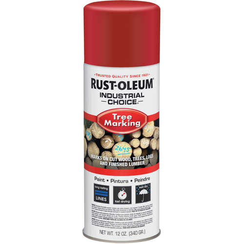 Industrial Choice T1600 Tree Marking Paint, Red, 16 oz. Chandler Sales