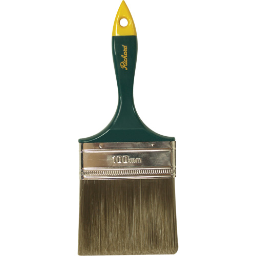 Pinceau de qualit&eacute; sup&eacute;rieure, Polyester, Manche Plastique, Largeur de 4" Chandler Sales