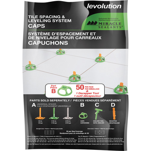 Capuchons universels Miracle Sealants Levolution Chandler Sales