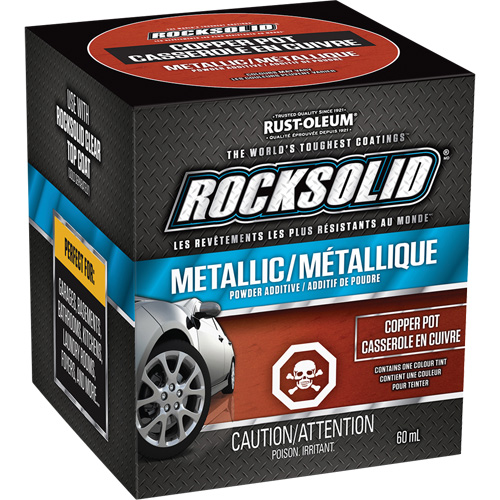 Additifs de poudre m&eacute;tallique RockSolid, 60 ml, Bouteille, Casserole en cuivre Chandler Sales