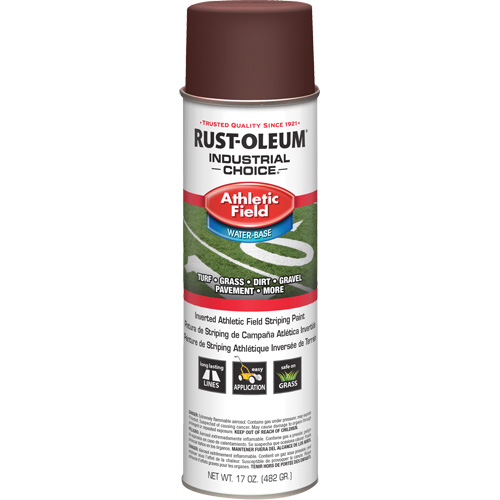 Peinture de lignage pour terrains de sport AF1600, Rouge, Canette a&eacute;rosol Chandler Sales