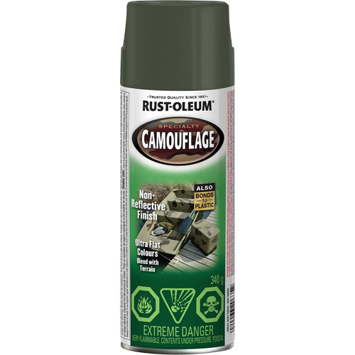 Peinture de camouflage Sp&eacute;cialit&eacute;, Canette a&eacute;rosol, Vert arm&eacute;e Chandler Sales