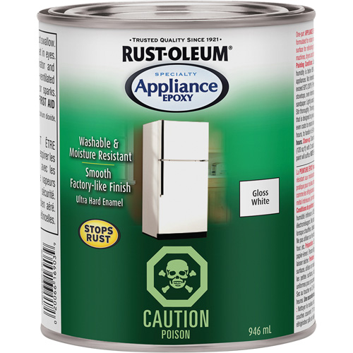 &eacute;poxyde pour &eacute;lectrom&eacute;nager sp&eacute;cialis&eacute;, 946 ml, Canette, Blanc Chandler Sales