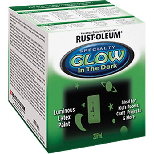 Specialty Glow-in-the-Dark Paint, 207 ml, Kit, Clear Chandler Sales