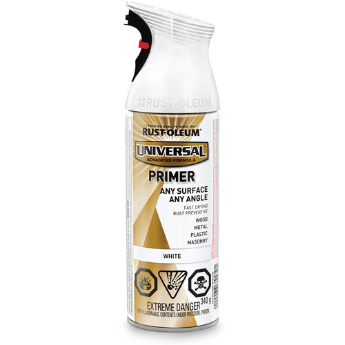 Universal&reg; Primer, White, Very Flat, Aerosol Can Chandler Sales