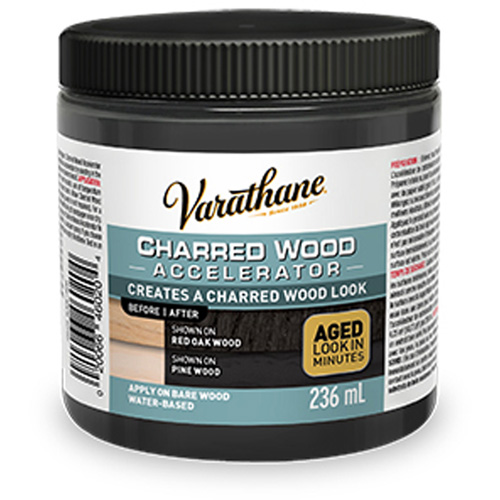 Acc&eacute;l&eacute;rateur de vieillissement du bois Varathane, 236 ml, Canette, Noir Chandler Sales