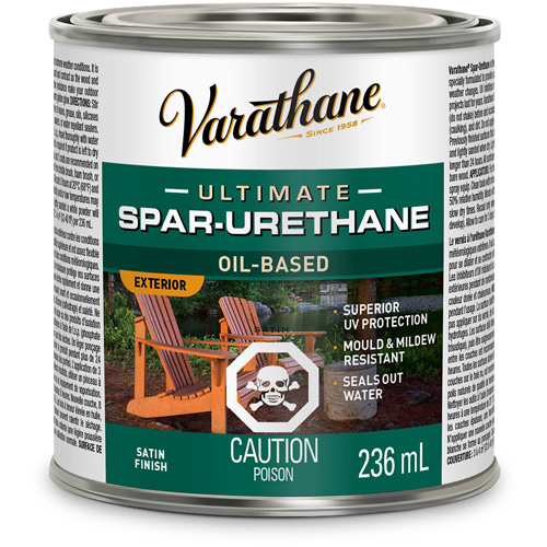 Varathane&reg; Diamond Outdoor Wood Finish, 236 ml, Clear, Satin Chandler Sales