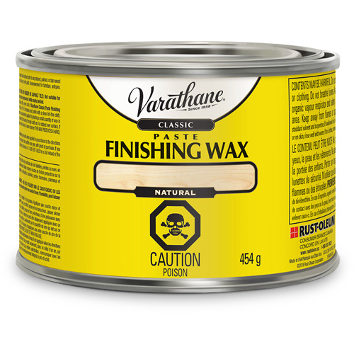 Cire de finition en p&acirc;te classique Varathane, 450 g, Naturel, Mat Chandler Sales