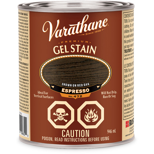 Teinture en gel de qualit&eacute; sup&eacute;rieure Varathane, 946 ml, Espresso Chandler Sales