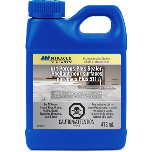 Scellant Porous Plus 511 Miracle Sealants, Cruche Chandler Sales