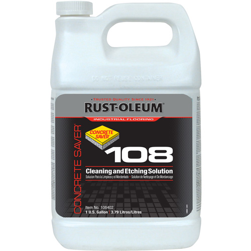 Concrete Saver 108 Cleaning & Etching Solution Chandler Sales