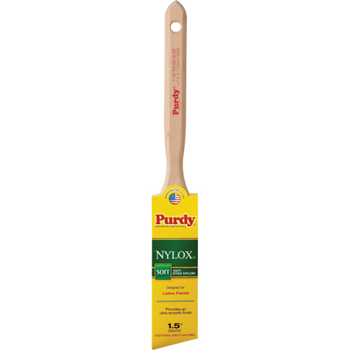 Pinceau Nylox Glide, Nylon, Manche Bois, Largeur de 1-1/2" Chandler Sales
