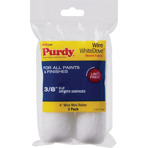 Dove Wire Mini Roller, 9.5 mm (3/8") Nap, 101 mm (4") L Chandler Sales