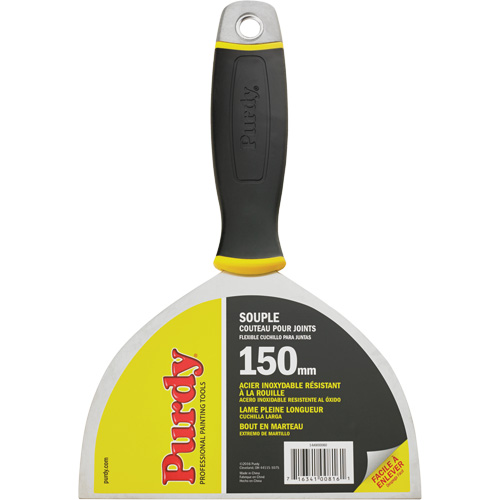 Couteau &agrave; joints de premi&egrave;re qualit&eacute;, Lame Acier inoxydable, Largeur 6", Manche Plastique Chandler Sales