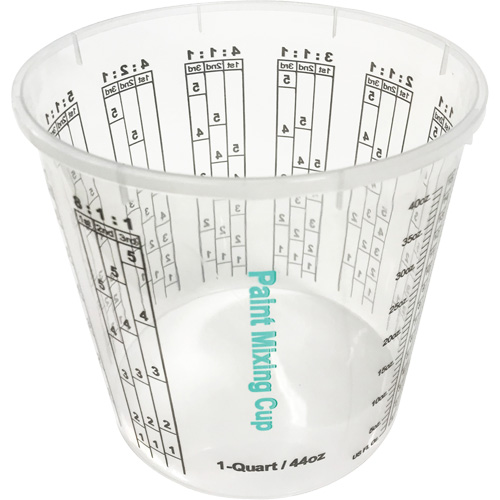 Gobelet en plastique pour m&eacute;lange de peinture, 1,25 L Chandler Sales
