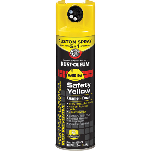&eacute;mail antirouille en a&eacute;rosol 5 en 1, Jaune, Brillant, 15 oz, Canette a&eacute;rosol Chandler Sales