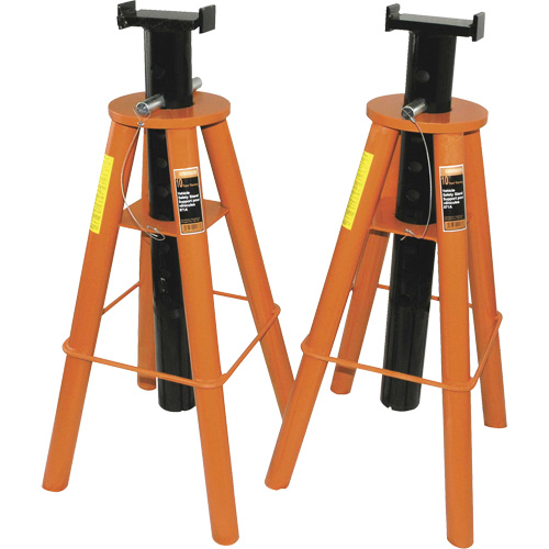 871A Truck Stand Set, 10 Tons Capacity, 30-3/4" - 46-1/4" H Chandler Sales