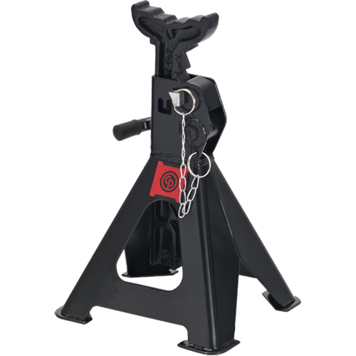Jack Stands, Locking Pin, 6 tons Capacity, 15-7/10" - 24-2/5" H Chandler Sales