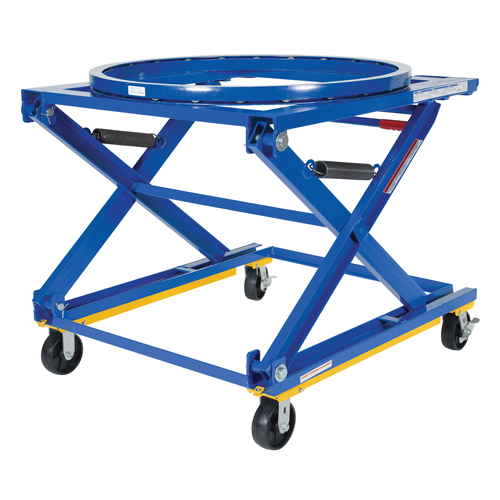 Support de palette ajustable - mobile, 42-1/2" lo x 40" la, Capacit&eacute; 1500 lb Chandler Sales