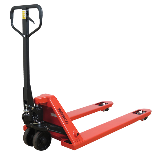 Pallet Truck, Steel, 48" L x 27" W, 5500 lbs. Capacity Chandler Sales
