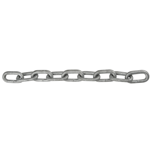 Straight Link Chain, Low Carbon Steel, 3/4" x 100' (30.4 m) L, Grade 30, 10600 lbs. (5.3 tons) Load Capacity Chandler Sales