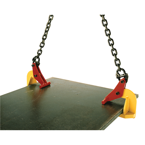 Topal Horizontal Lifting Plate Clamp TLH2 0-60, 4400 lbs. (2.2 tons) Limit, 0" - 2-3/8" Jaw Chandler Sales
