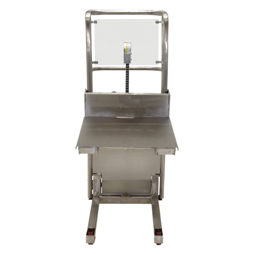 Hefti-Lift Load Stacker, Foot Pump Operated, 450 lbs. Capacity, 45-5/8" Max Lift Chandler Sales