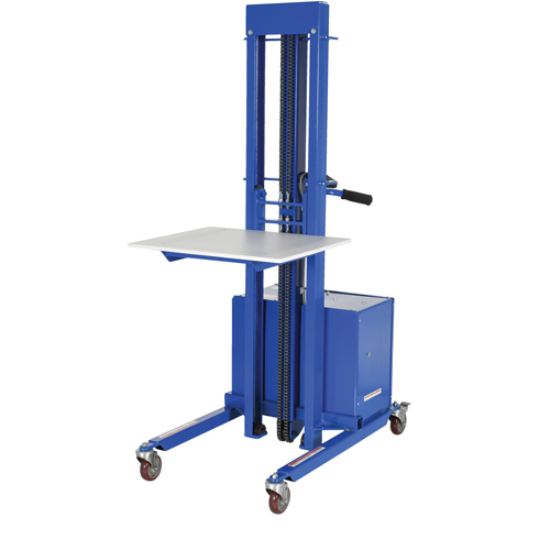 Gerbeur &agrave; levage rapide, M&eacute;canisme &eacute;lectrique, Capacit&eacute; de 400 lb, Levage max de 57" Chandler Sales