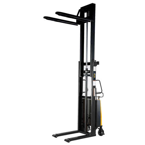 Gerbeur pour chariot &eacute;l&eacute;vateur, Fonctionnement &eacute;lectrique, Capacit&eacute; 2000 lb, Lev&eacute;e max 63" Chandler Sales