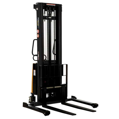 Fork Lift Stacker, Electric Operated, 2000 lbs. Capacity, 137" Max Lift Chandler Sales
