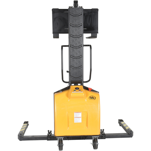 Narrow Mast Powered Lift Stacker, Electric Operated, 1500 lbs. Capacity, 63" Max Lift Chandler Sales