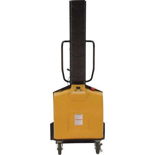 Narrow Mast Powered Lift Stacker, Electric Operated, 1000 lbs. Capacity, 63" Max Lift Chandler Sales