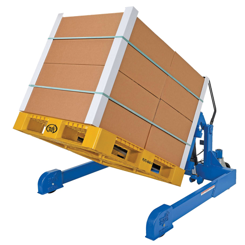 Straddled Ergonomic Tilter, 90° Tilt, 4000 lbs. Capacity, 72-13/16" L x 57-1/4" W x 29-1/4" H Chandler Sales