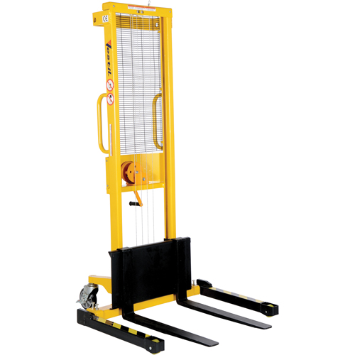 Manual Stacker, Hand Winch Operated, 770 lbs. Capacity, 60" Max Lift Chandler Sales