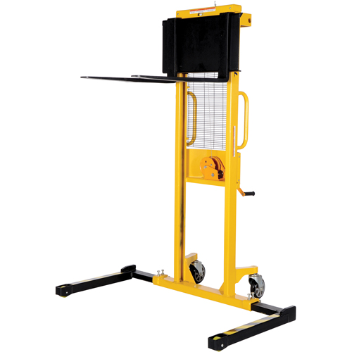Manual Stacker, Hand Winch Operated, 770 lbs. Capacity, 60" Max Lift Chandler Sales