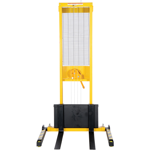 Manual Stacker, Hand Winch Operated, 770 lbs. Capacity, 60" Max Lift Chandler Sales