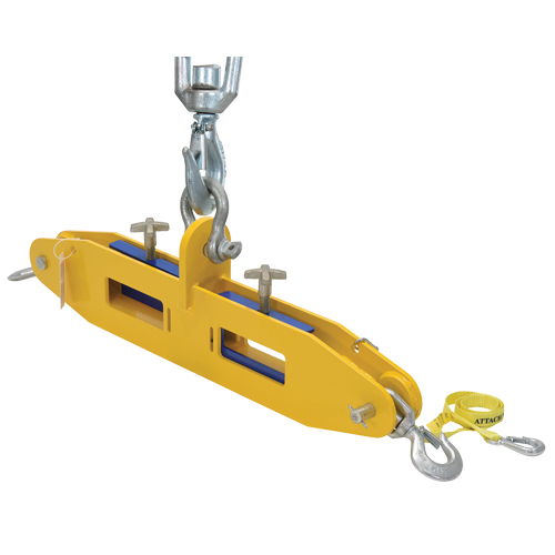 Poutre de levage pour chariot &eacute;l&eacute;vateur, Ouverture des fourches 7" x 2-1/2" Chandler Sales