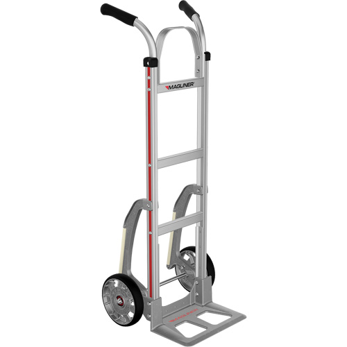 Knocked Down Hand Truck, Dual Handle, Aluminum, 48" Height, 500 lbs. Capacity Chandler Sales